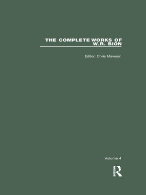 cover image of The Complete Works of W.R. Bion